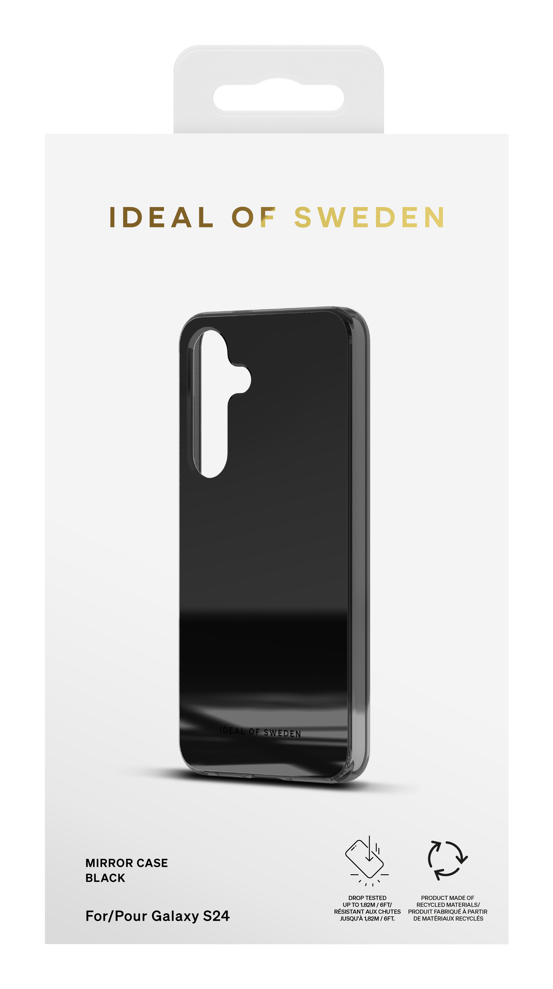 iDeal of Sweden Mirror Case Galaxy S24 / S25 Mirror Black – image 4