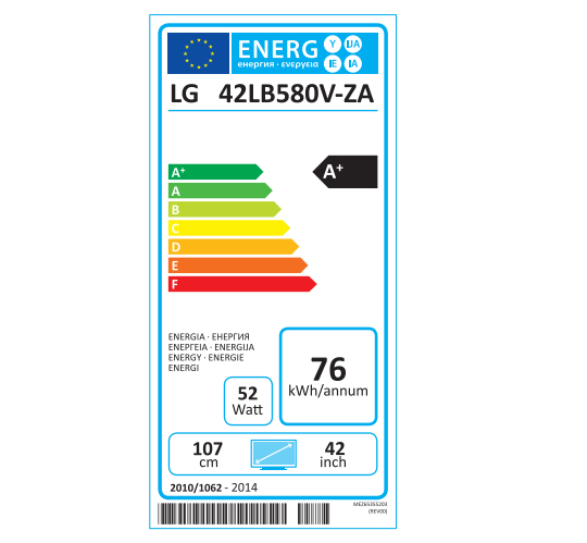 LG 42LB580 TV 106.7 cm (42") Full HD Smart TV Wi-Fi Black – image 4