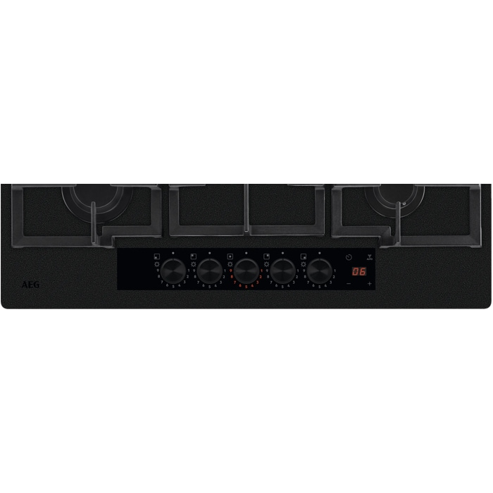 AEG 8000 Flamelight Gas On Glass Hob – image 2