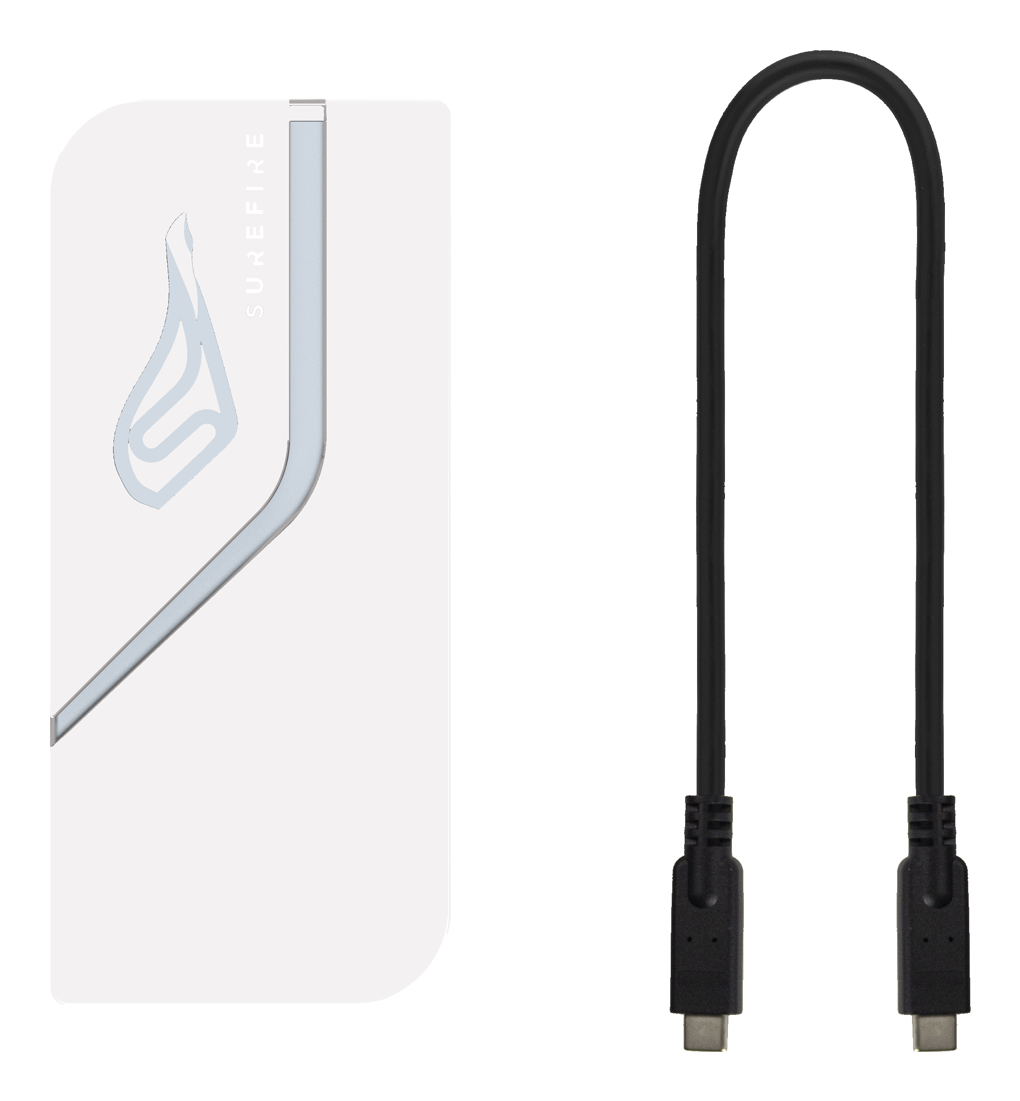 Verbatim Surefire PyroDrive Gaming SSD Slim 1TB White USB Type-C 3.2 Gen 2 (3.1 Gen 2) image 2