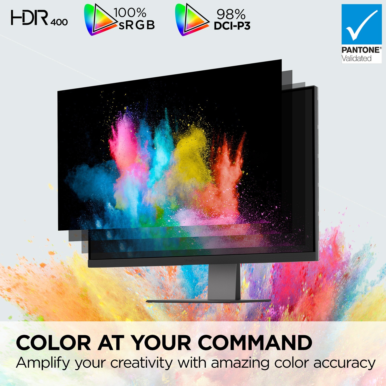 Viewsonic VP Series VP3276T-4K computer monitor – image 3