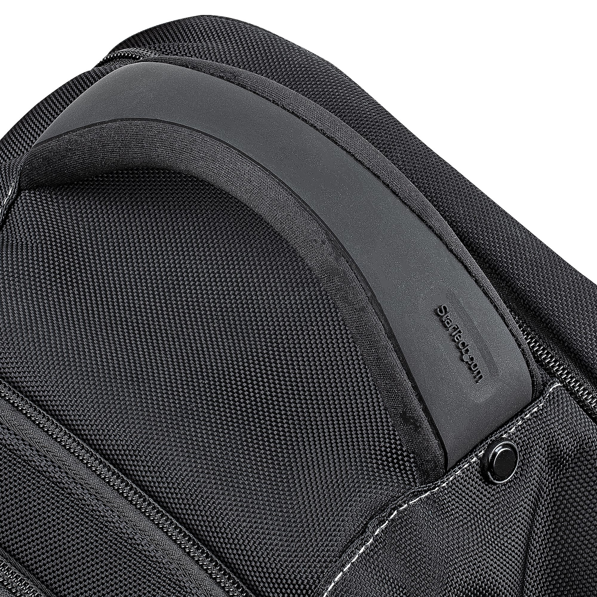 StarTech.com 17.3" Laptop Backpack with Removable Accessory Organizer Case - Professional IT Tech Backpack for Work/Travel/Commute - Ergonomic Computer Bag - Du – image 9