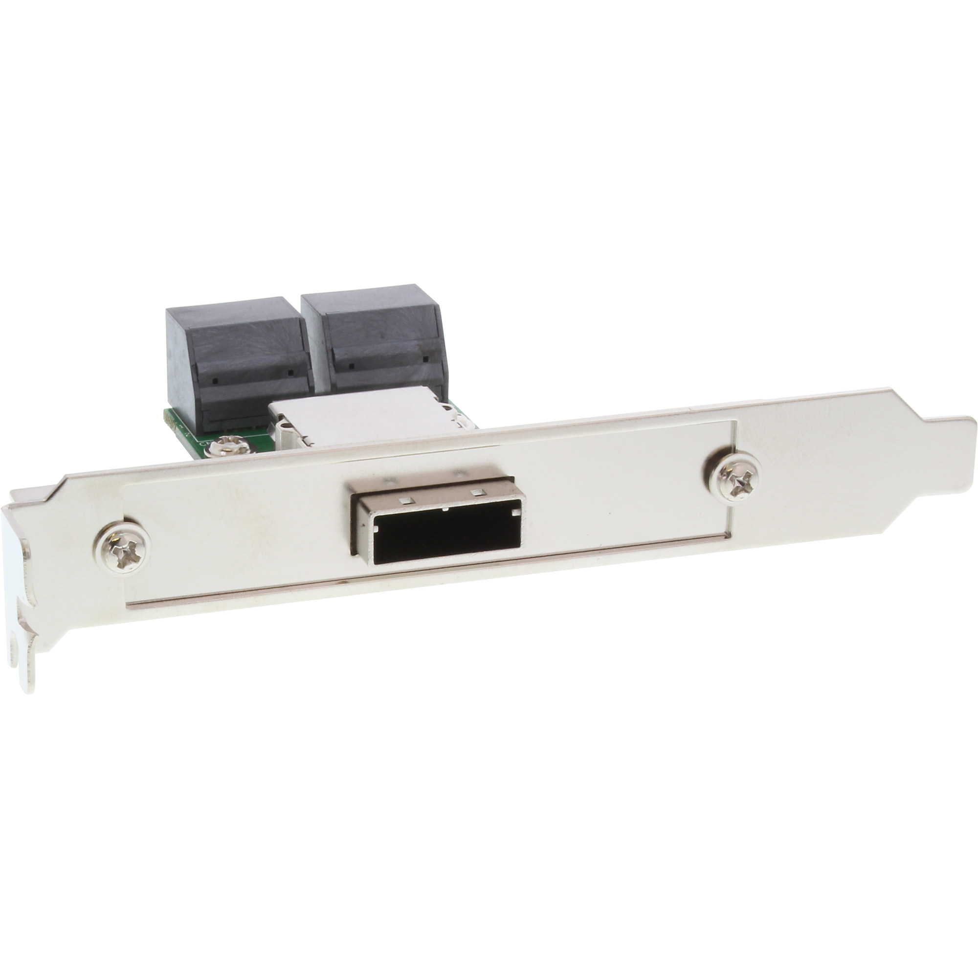 InLine SAS Bracket SFF-8088 / int. 4x SATA, PCI + 50p Centronics – image 1
