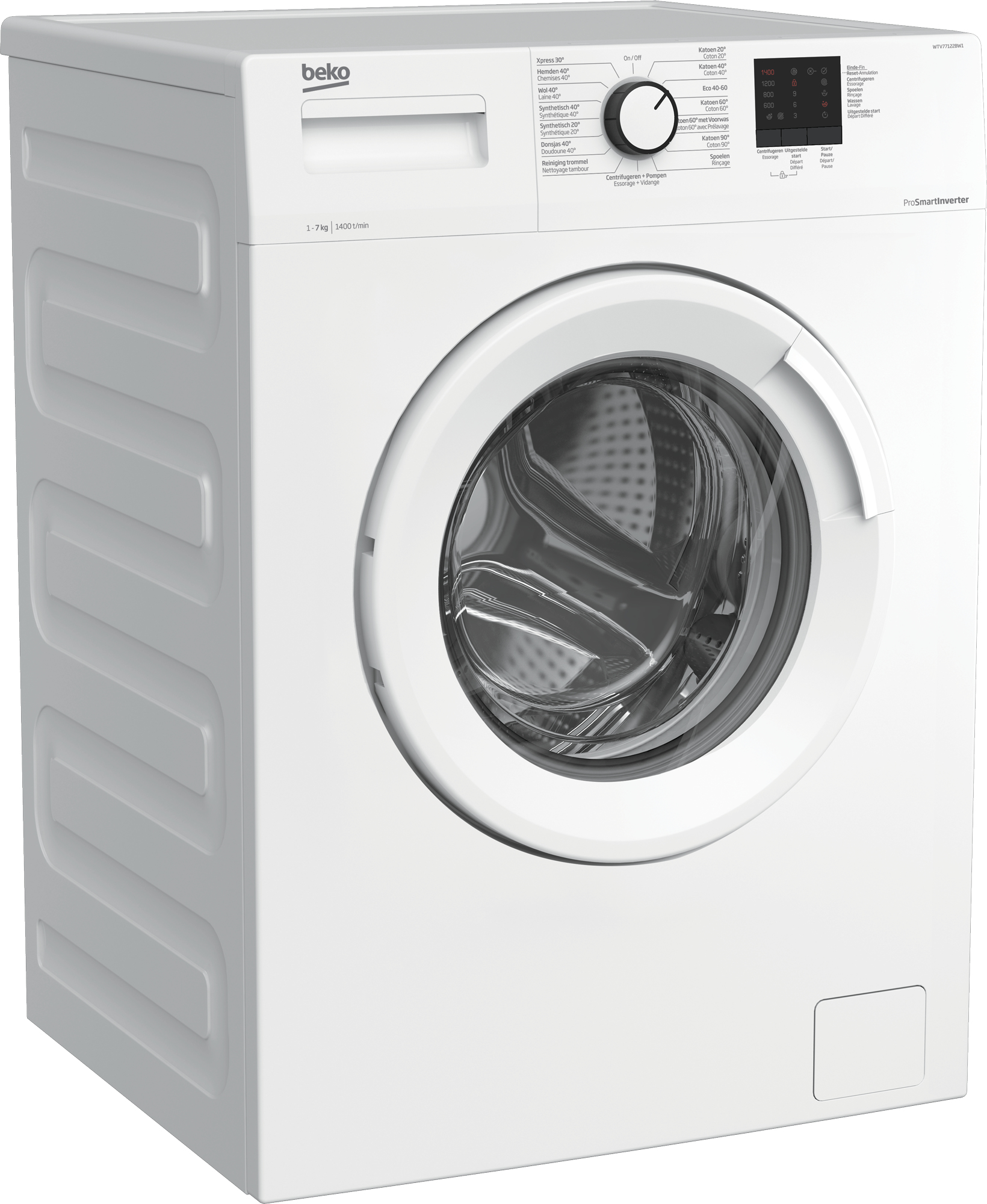 Beko WTV77122BW1 washing machine Front-load – image 2