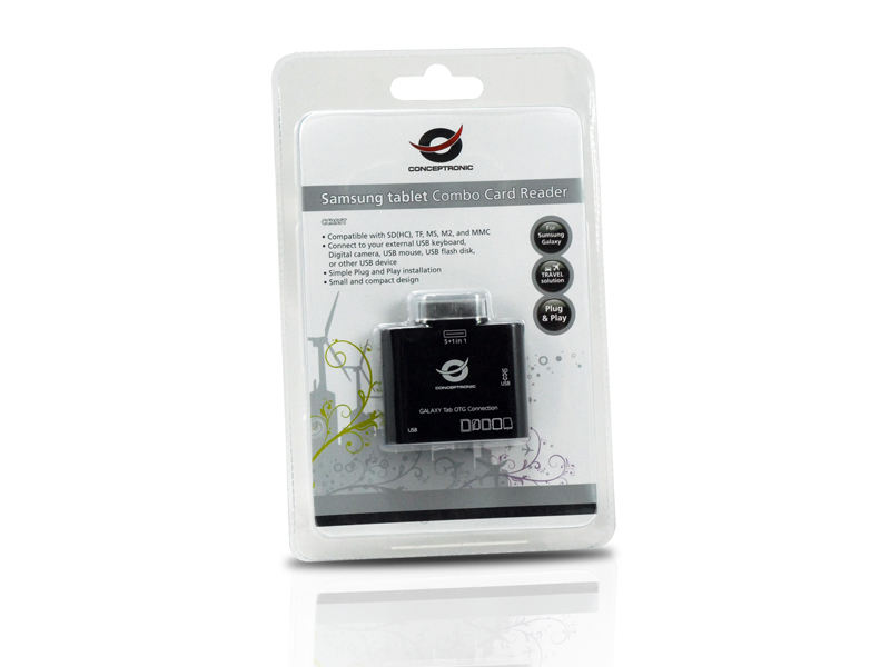 Conceptronic Samsung tablet Combo Card Reader – image 5