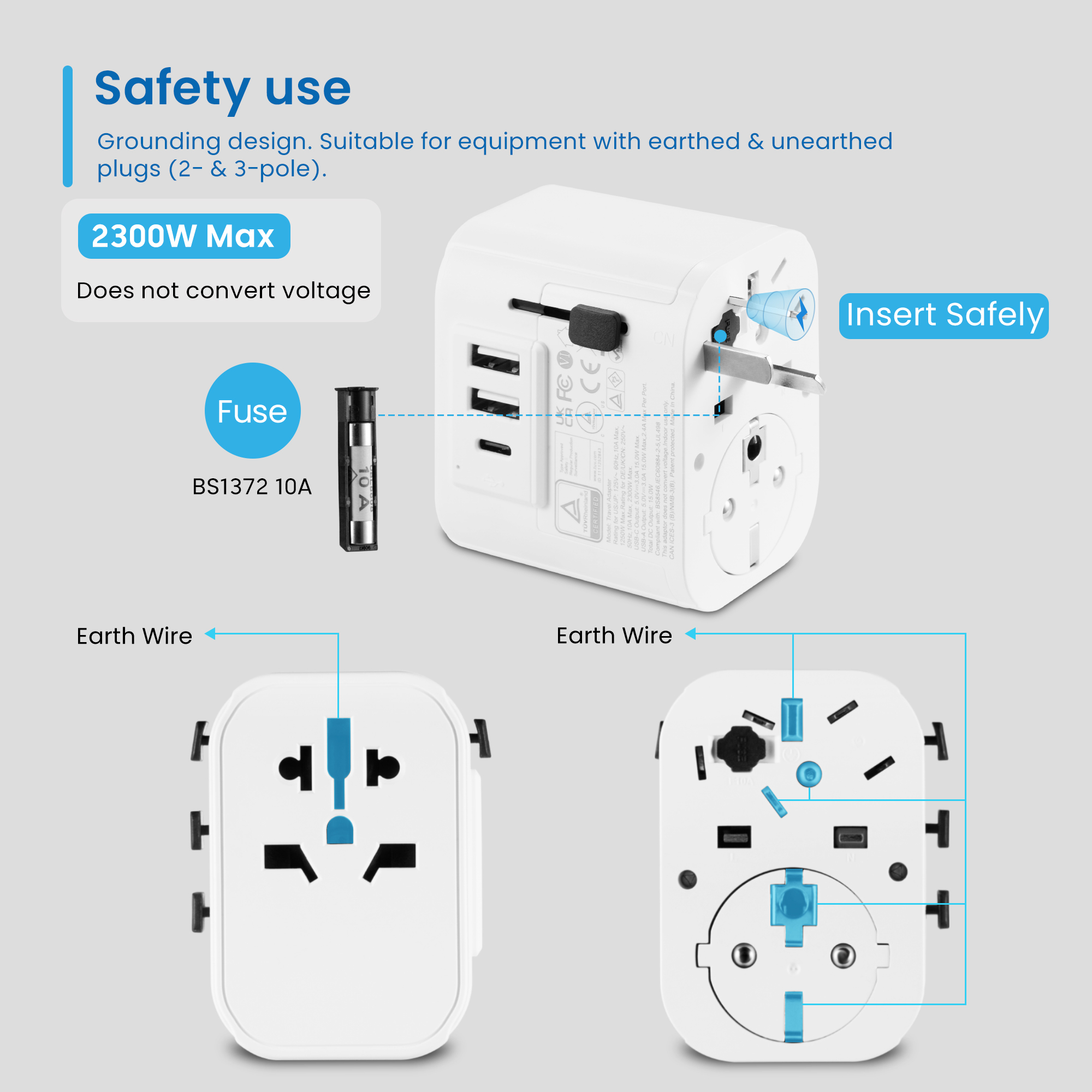 Ewent EW1475 mobile device charger White – image 8