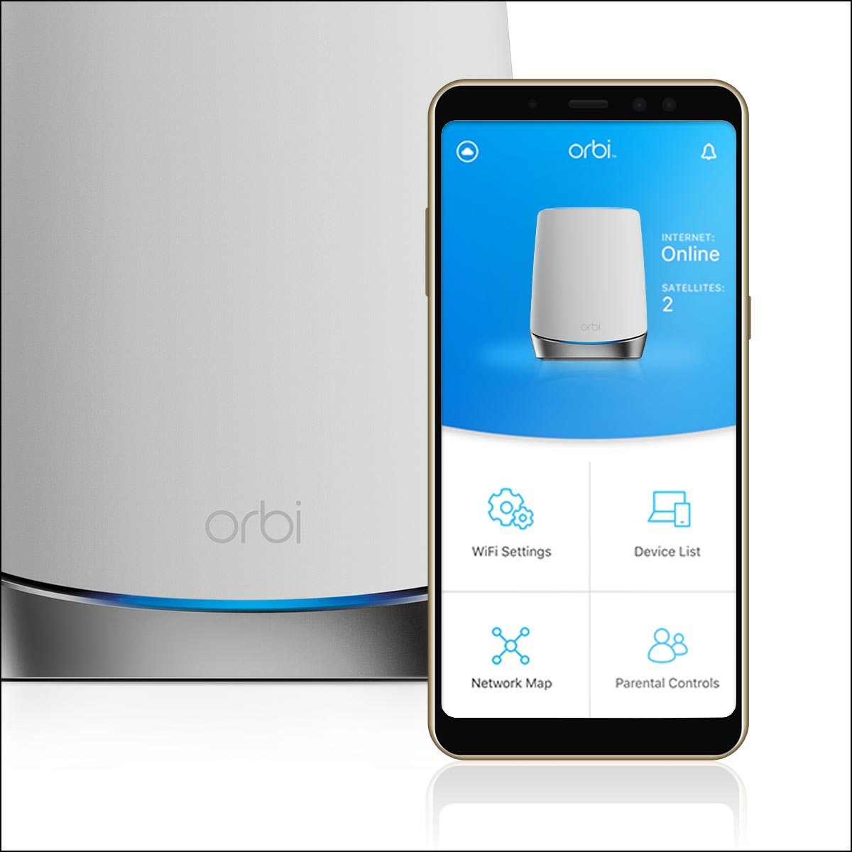NETGEAR Orbi RBS750 AX4200 WiFi 6 Mesh Sattelite – image 7