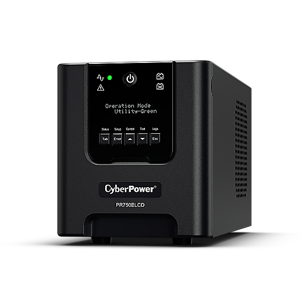CyberPower PR750ELCDGR uninterruptible power supply (UPS) Line-Interactive 0.75 kVA 675 W 4 AC outlet(s)
