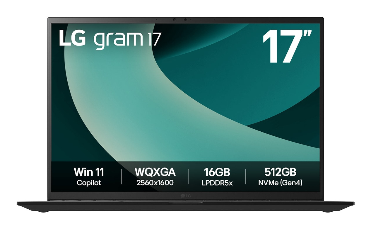 Portátil - LG 17Z90T-G.AD8BB, 17" WQXGA, Intel® Evo™ Edition Core™ Ultra 7-255H, 32 GB RAM, 1 TB SSD, Arc™ GPU, W11H - imagen 2