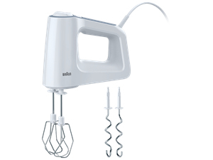 Braun HM 3100 WH Ручной миксер 500 W Белый