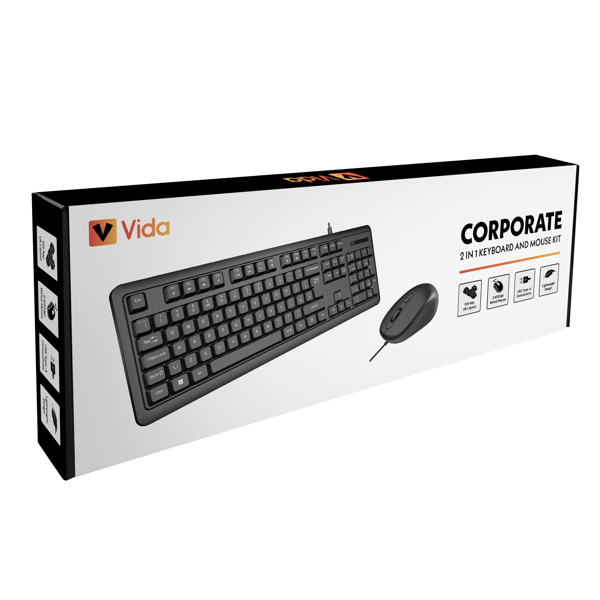 VIDA CORPORATE 2IN1 USB KBOARD MOUSE – image 6