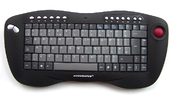 Hypertec KYB-TOUGHBALLHY keyboard Mouse included Universal RF Wireless QWERTY English Black