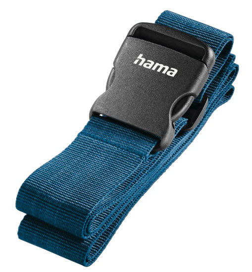 Hama 00139524 cinghia per valigia 2000 mm Blu scuro