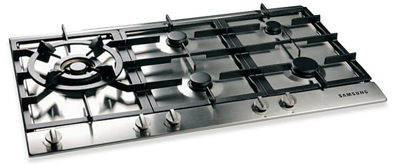Samsung GN952IFXA hob Stainless steel Built-in Gas 5 zone(s)