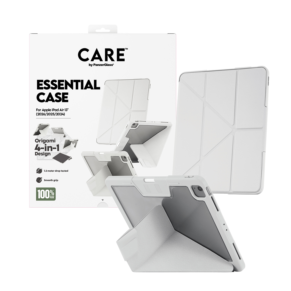 PanzerGlass CARE™ by PanzerGlass®™ by PanzerGlass Essential Case Light Grey iPad Air 13" (2024-2026) – image 5