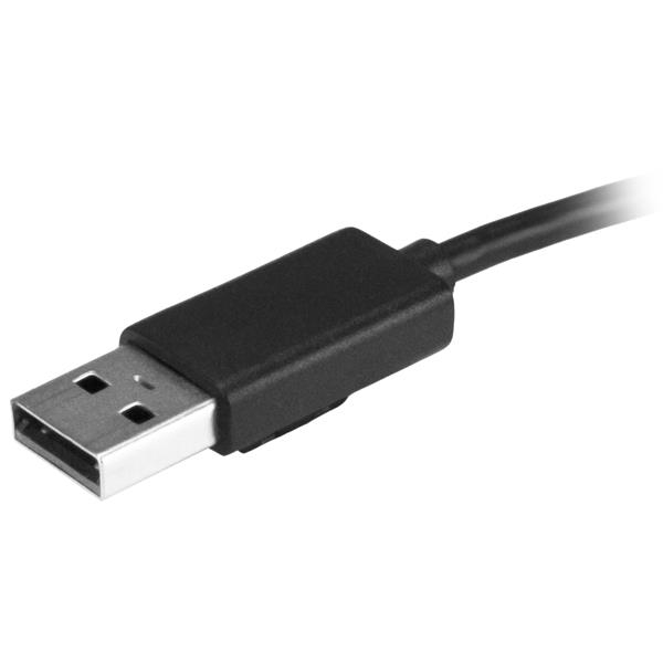 StarTech.com 4-Port Portable USB 2.0 Hub with Built-in Cable – image 4