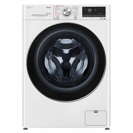 LG F4DV7010S2W washer dryer Freestanding Front-load White