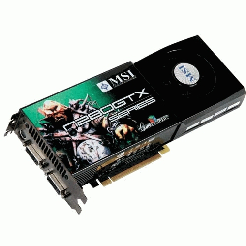 MSI N280GTX-T2D1GOC graphics card GeForce GTX 280 – image 2