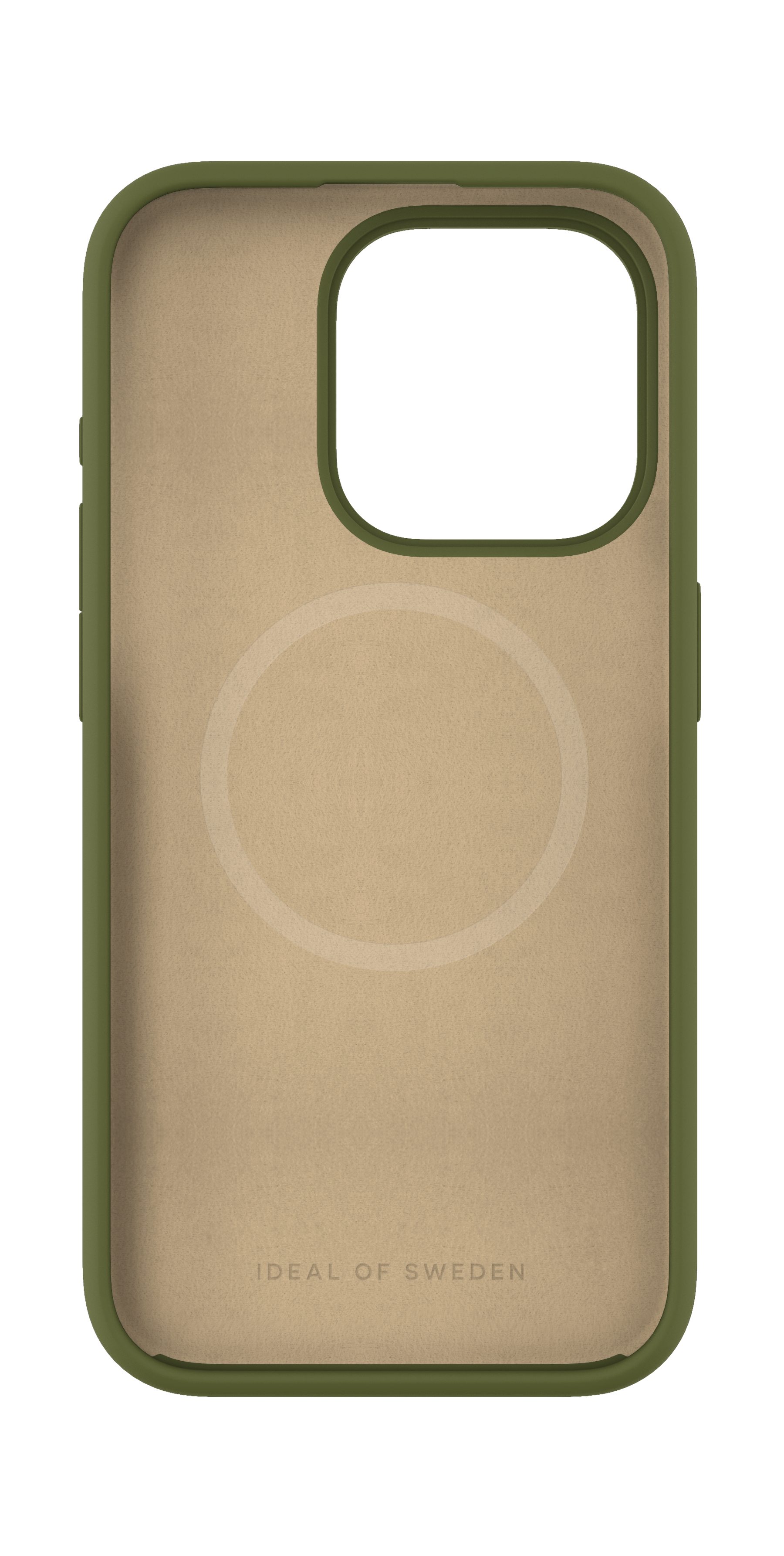iDeal of Sweden Silicone Case MagSafe iPhone 15PR Khaki