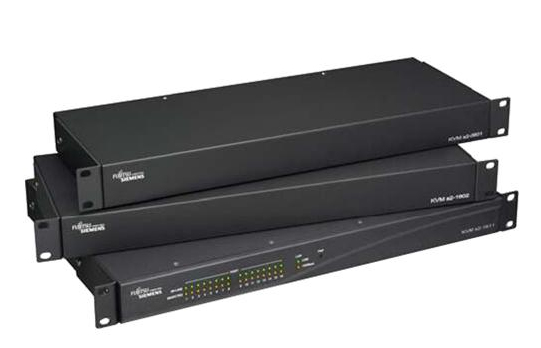 Fujitsu S2-0411 KVM switch Rack mounting Black