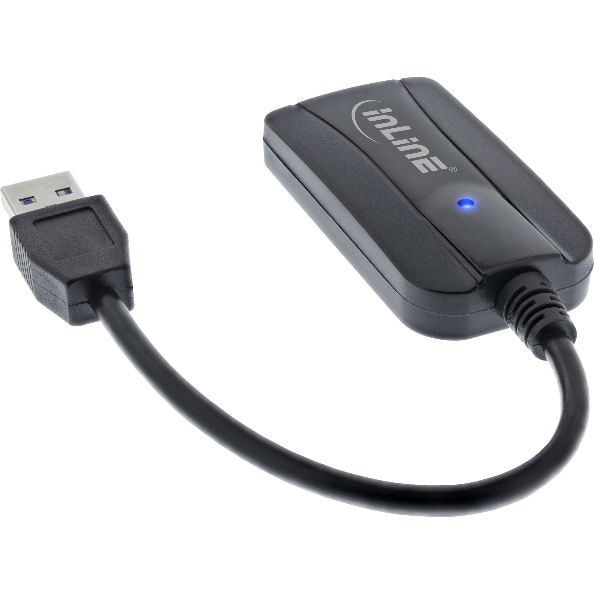 InLine Card reader USB 3.1 USB-A, for SD/SDHC/SDXC, microSD, UHS-II compatible – image 2
