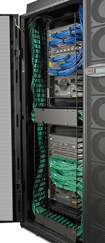 APC NetShelter SX AR3140 42U 750 mm x 1070 mm Schwarz