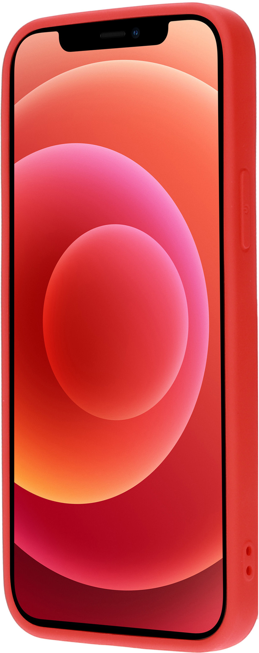 Mobiparts Silicone Cover Apple iPhone 12/12 Pro Scarlet Red – image 7