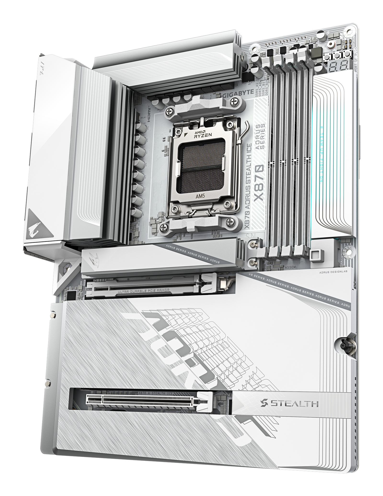 Motherboard X870 AORUS STEALTH ICE