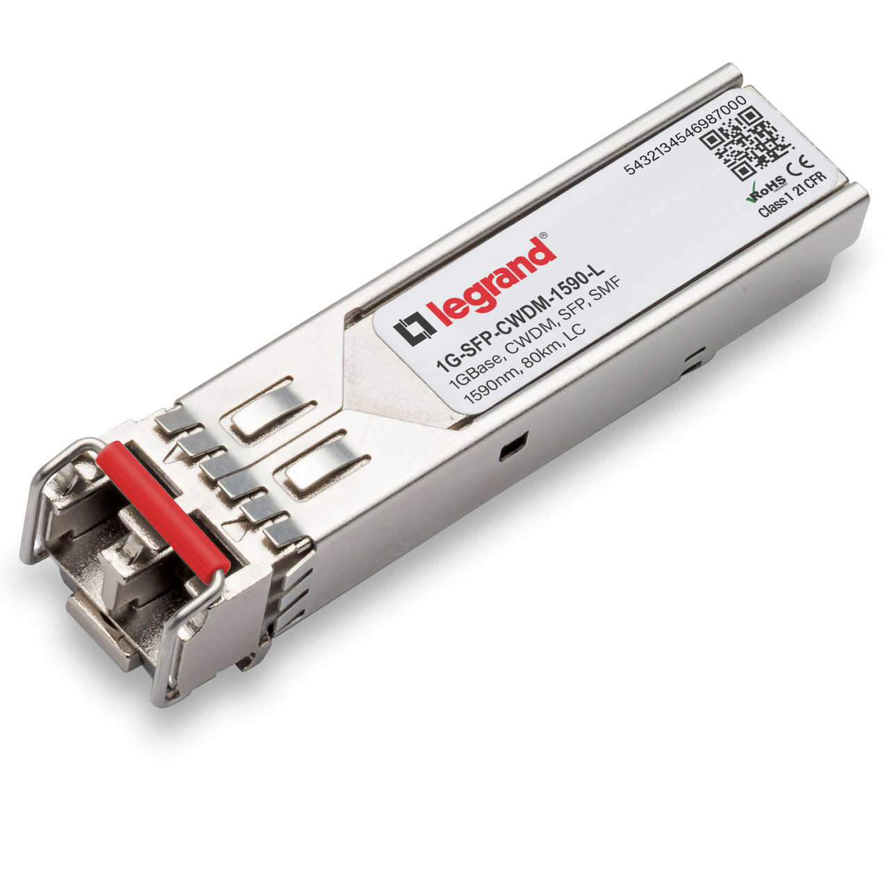 Legrand 1G-SFP-CWDM-1590-L network transceiver module Fiber optic 1000 Mbit/s 1590 nm