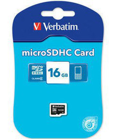 Verbatim Micro SDHC 16GB - Class 2 – image 2