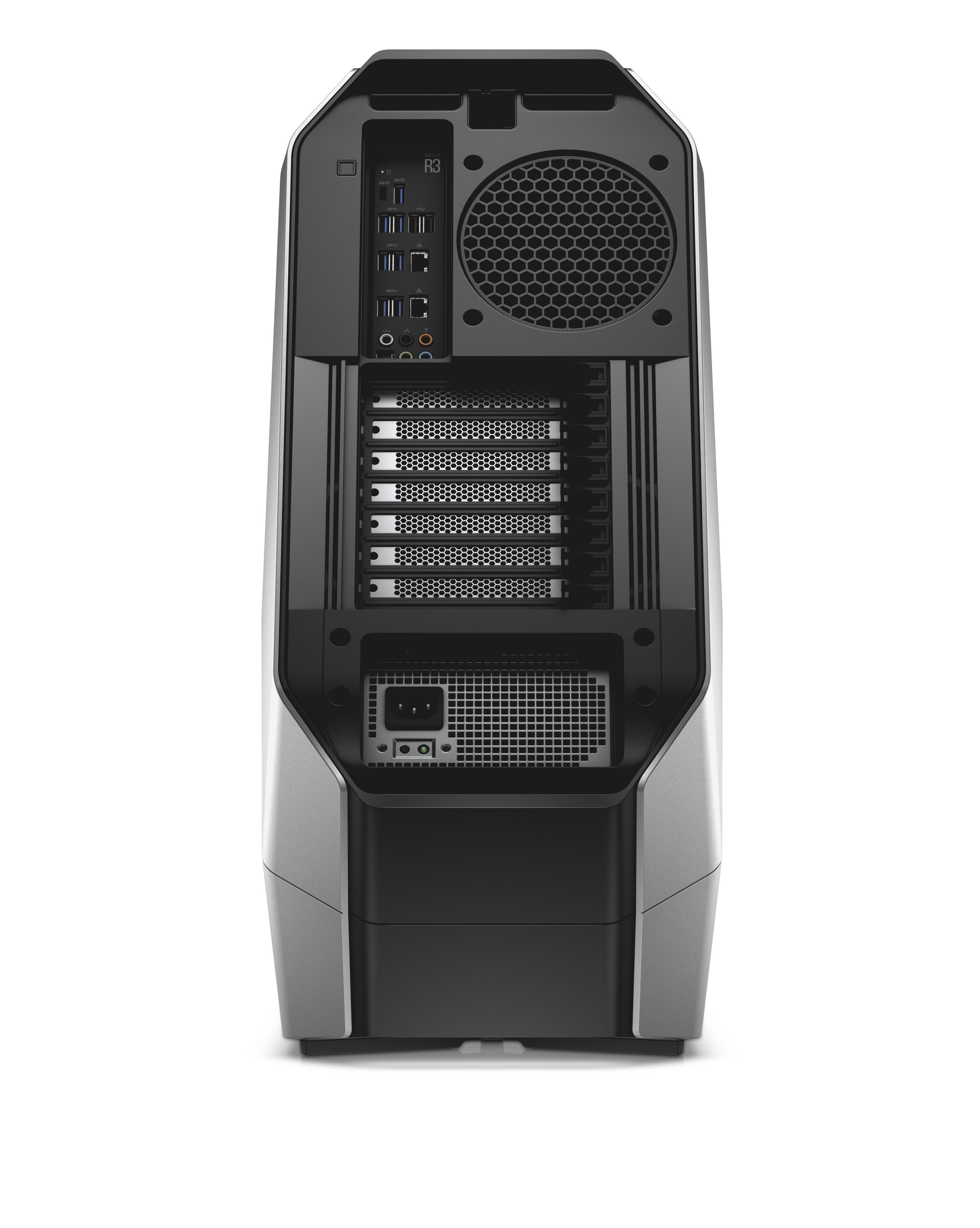 Alienware Area-51 R3 Threadripper Edition AMD Ryzen™ Threadripper™ 1920X 16 GB DDR4-SDRAM 2.25 TB HDD+SSD NVIDIA® GeForce® GTX 1070 Windows 10 Tower PC Black, Grey, Silver image 6