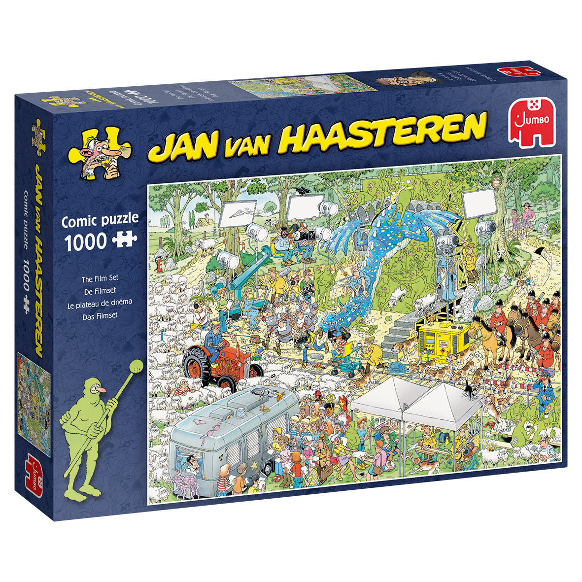 Jan van Haasteren The TV Studios 1000 pcs Puzzle 1000 pz Fumetti
