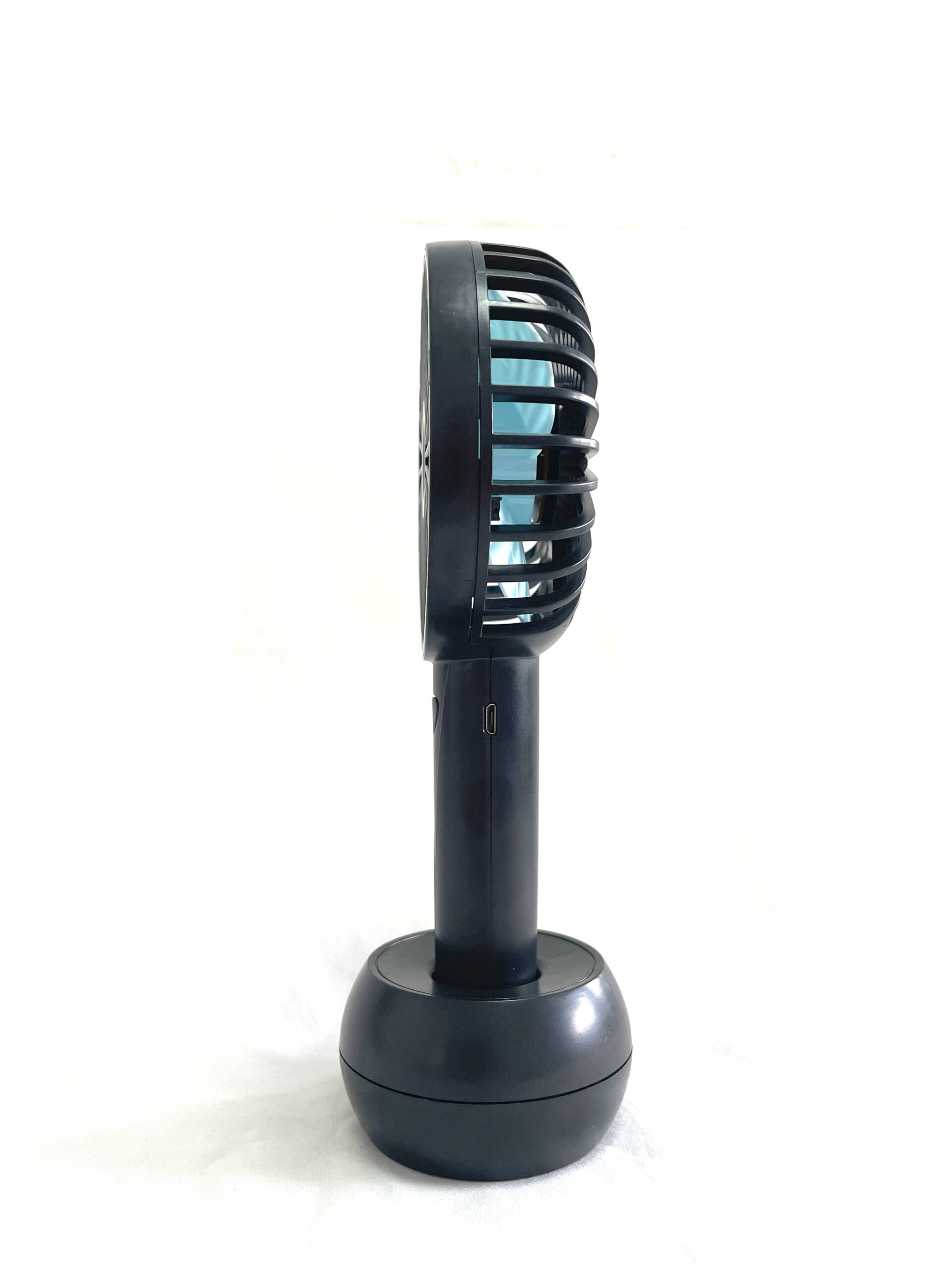 Sogo VEN-SS-21450 personal handheld mister/fan Black, Blue Handheld fan – image 2