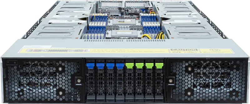 GIGABYTE G293-Z42-IAP1 AMD SoC Socket SP5 Rack (2U) Black, Steel – image 2