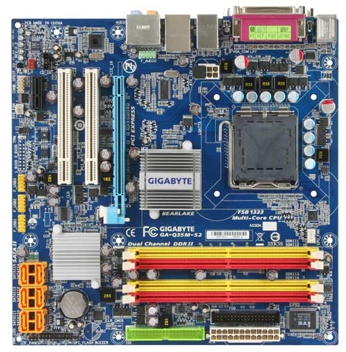 GIGABYTE GA-Q35M-S2 S775, Q35, MATX
