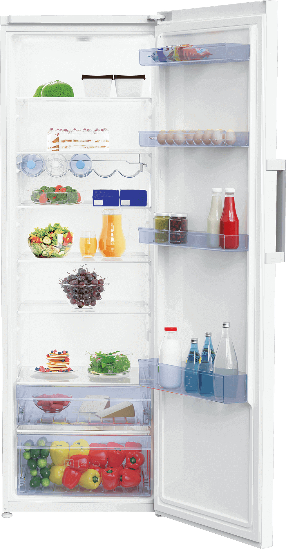 Beko RSSE445K21W fridge Freestanding – image 2