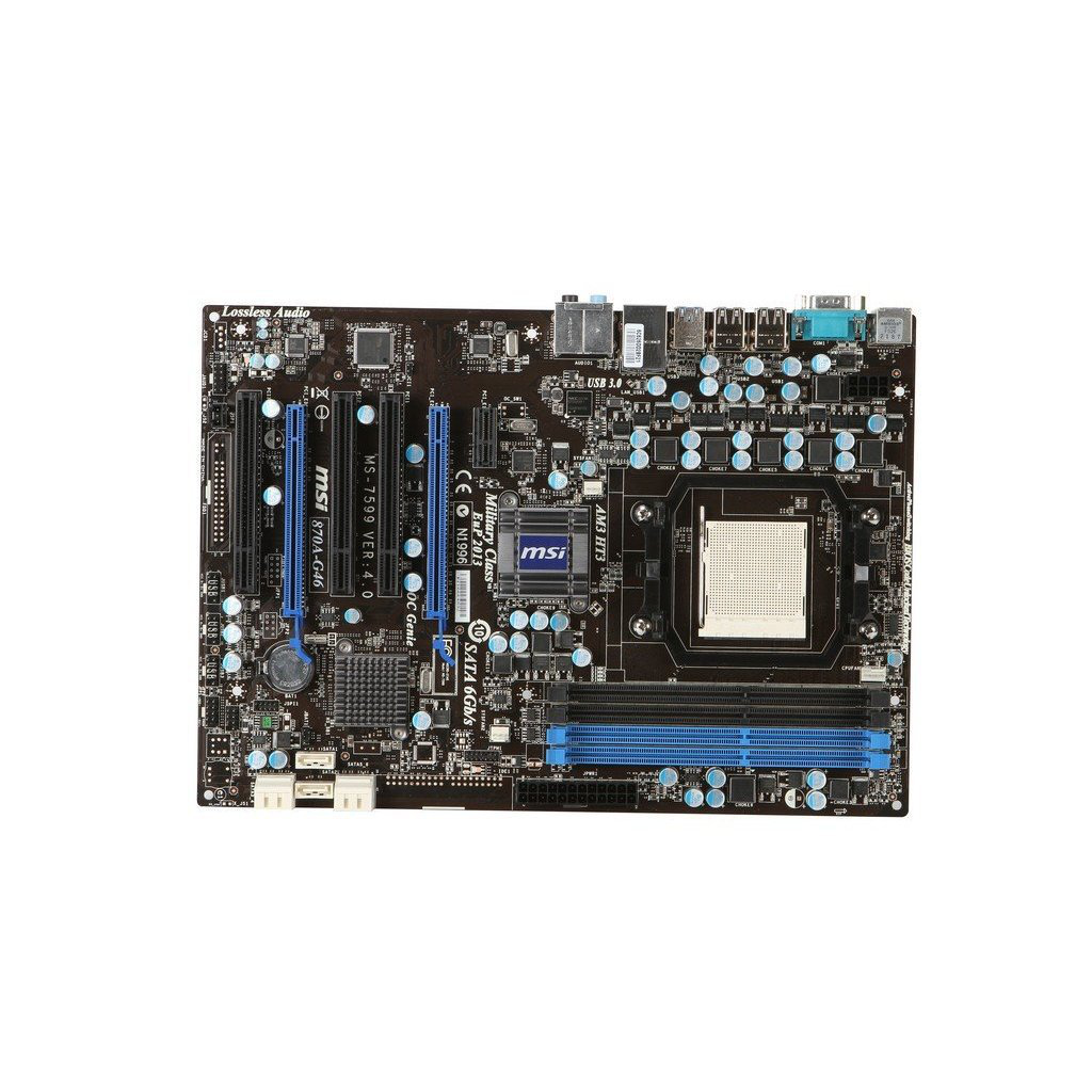 MSI 870S-G46 motherboard AMD 870 (RX881) Socket AM3 ATX – image 2