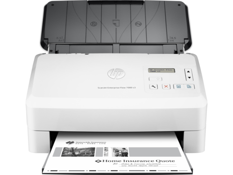 HP ScanJet Enterprise Flow 7000 s3 + 3 year NBD Exchange Service – image 3