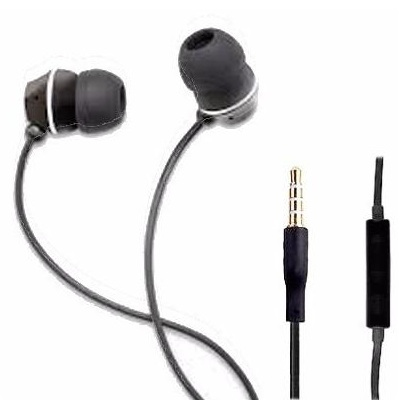 99726 AUDIFONO IN-EAR ALAMBRICO VERBATIM CON MICROFONO EARPHONES STEREO NEGRO  99726