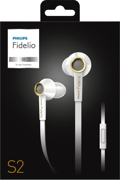 Philips Fidelio S2WT/28 headphones/headset Wired In-ear White – image 2