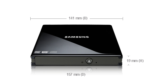 Samsung SE-S084C optical disc drive Black – image 2