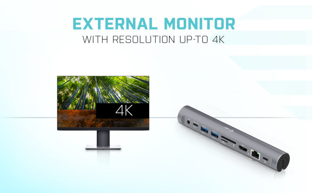 i-tec Metal USB-C Pad Docking Station 4K HDMI LAN + Power Delivery – image 5