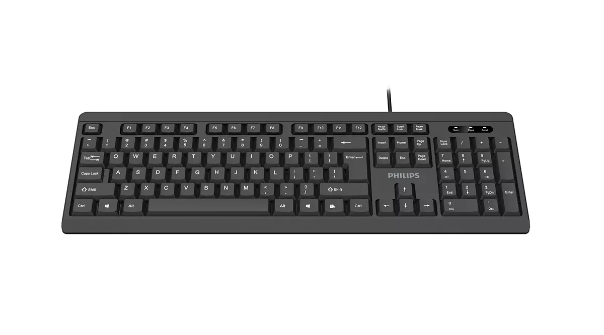 Philips 200 Series SPK6224/93 keyboard Universal USB QWERTY English Black – image 3