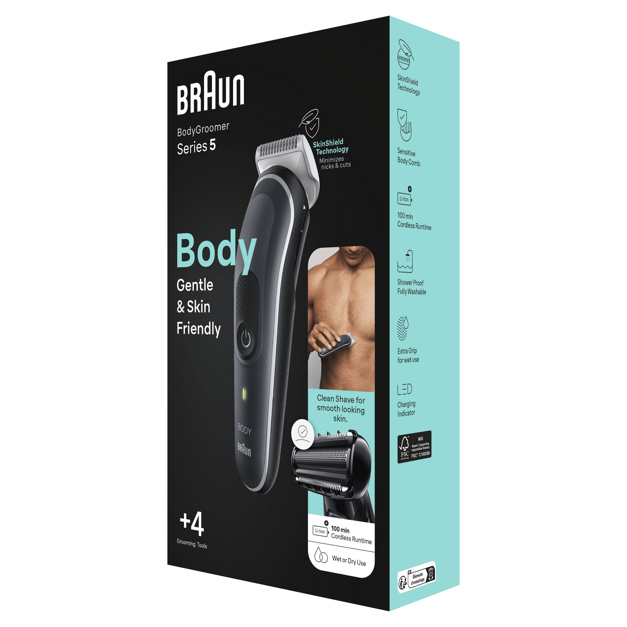 Braun BodyGroomer BG5360 Grey – image 2