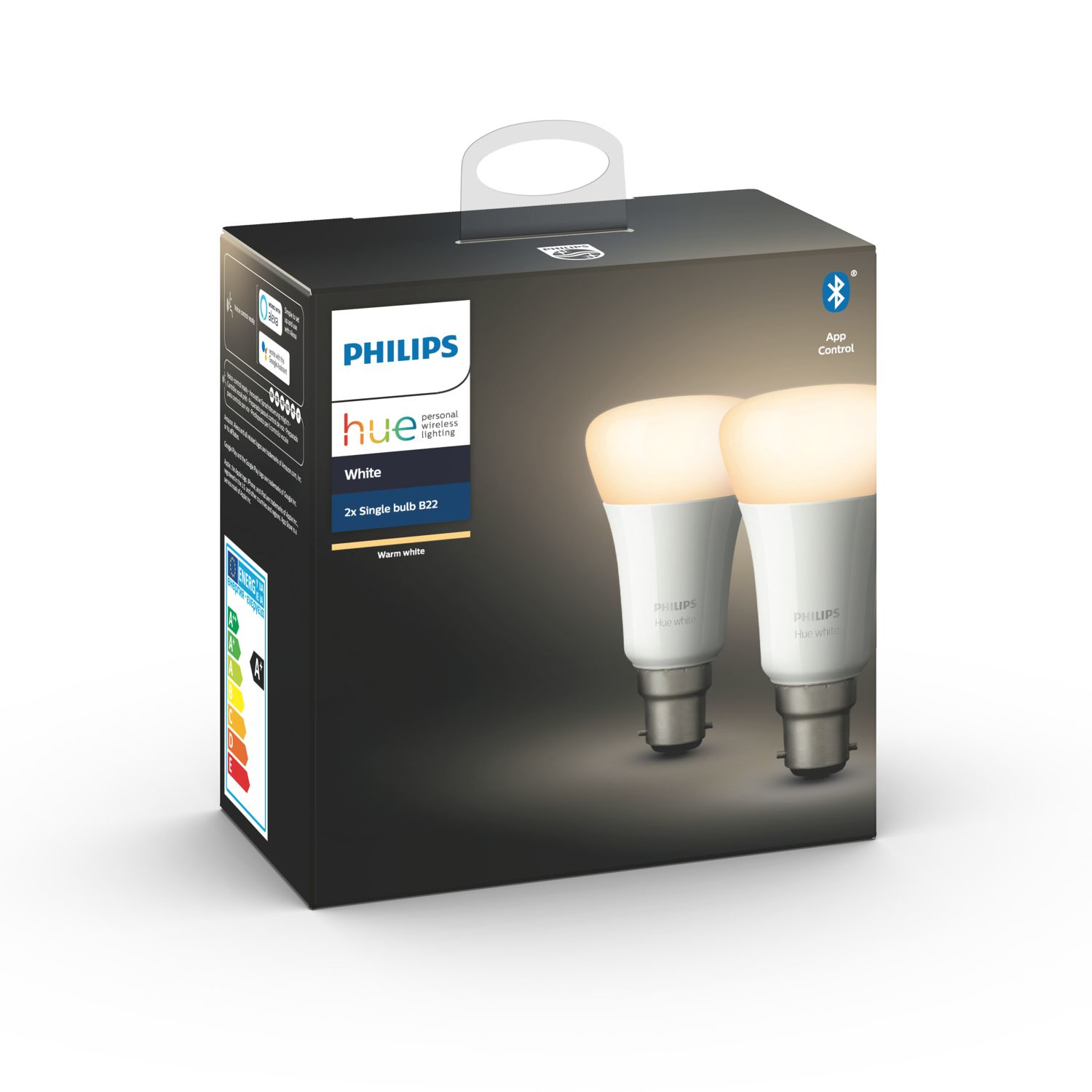 Philips by Signify Philips Hue White 2-pack B22 – image 2