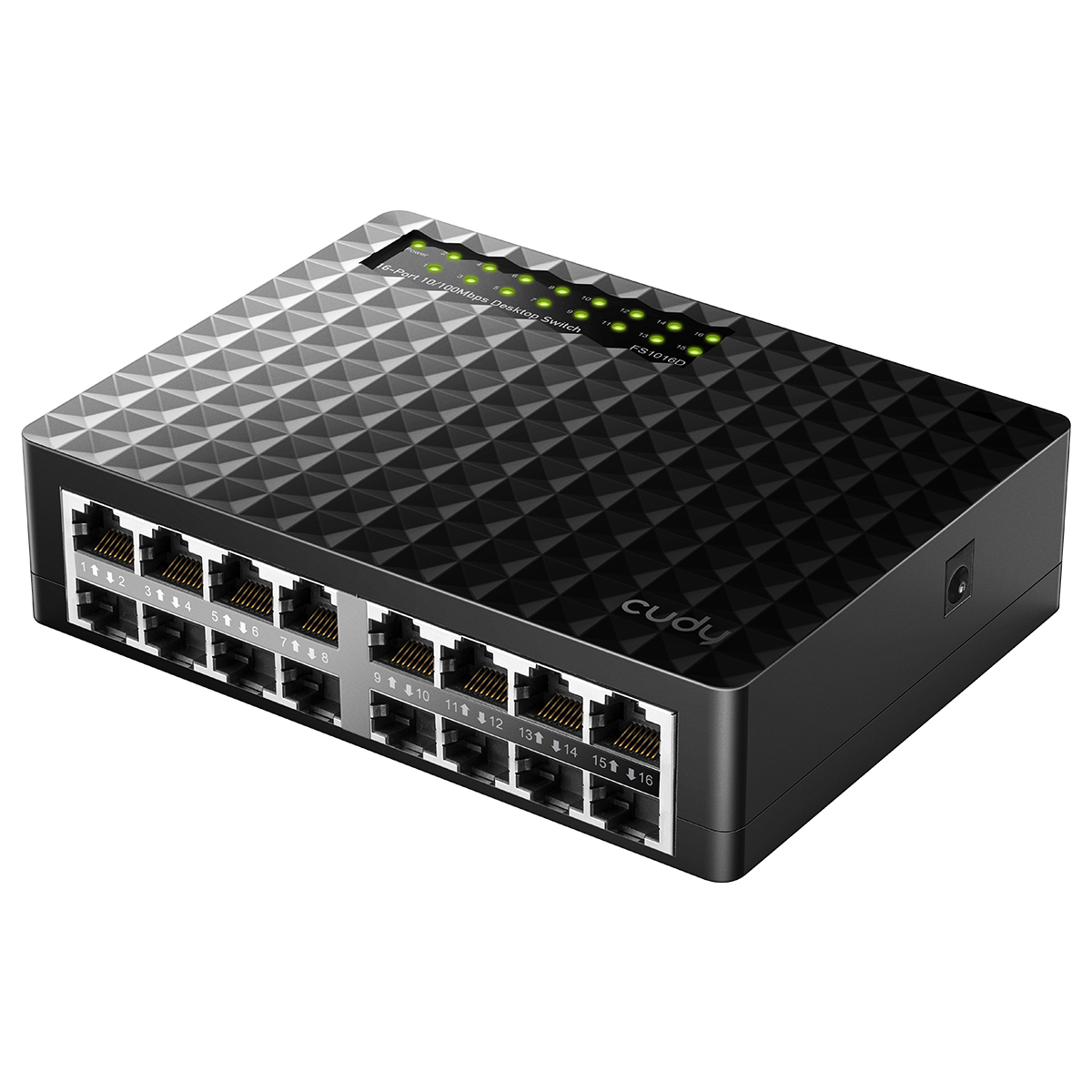 Cudy FS1016D network switch Fast Ethernet (10/100) Black – image 2