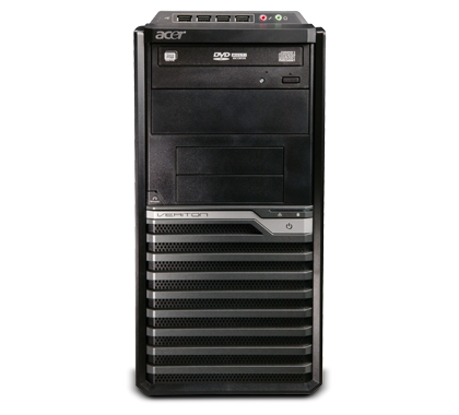 Acer Veriton M 4620G-MO35W Intel® Core™ i3 i3-3220 4 GB DDR3-SDRAM 500 GB HDD Windows 7 Professional Desktop PC Black – image 4