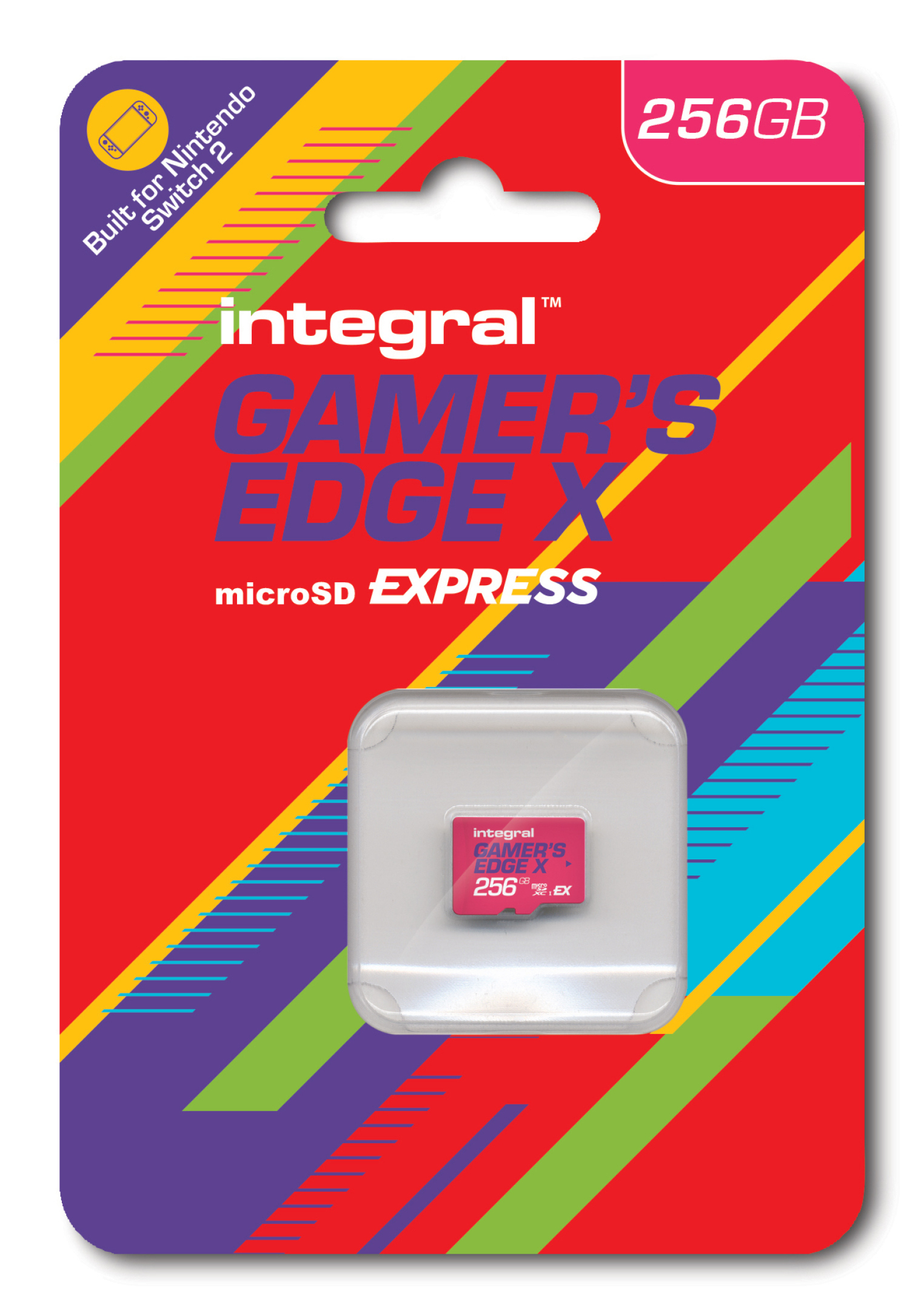 Integral 256GB MSDXC EXPRESS UHS-1 U3 CL10 V30 A1 GAMERS EDGE X CARD UP TO 890MBS READ 750MBS WRITE – image 1