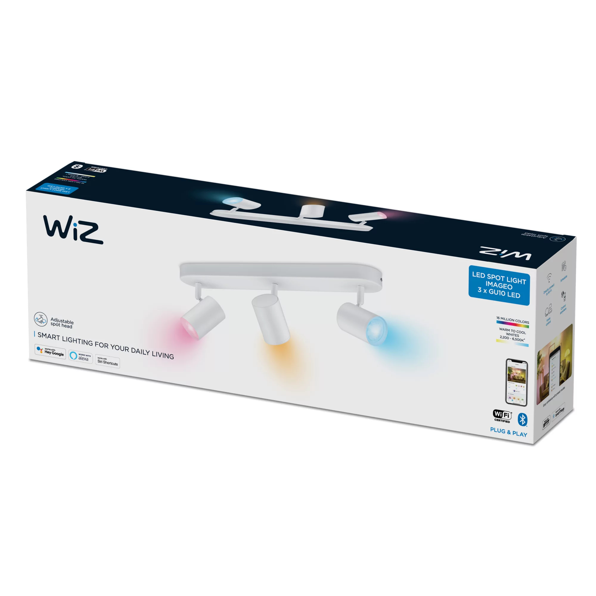 WiZ IMAGEO 3x adjustable spotlight – image 2