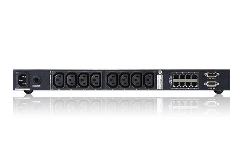 ATEN PN0108 power distribution unit (PDU) 8 AC outlet(s) 1U Black – image 2